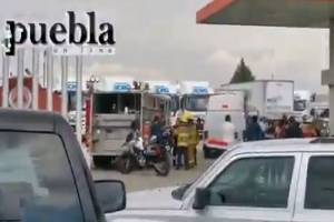VIDEO: Muere hombre tras explotar contenedor de combustible que soldaba en Tlaxcalancingo
