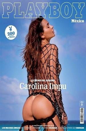 Carolina Impu encendió a los lectores de Playboy en junio
