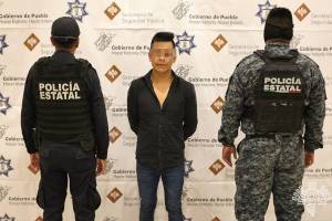 Narcomenudista de &quot;Los Sinaloa&quot; es detenido con 120 dosis de droga en San Pedro Cholula