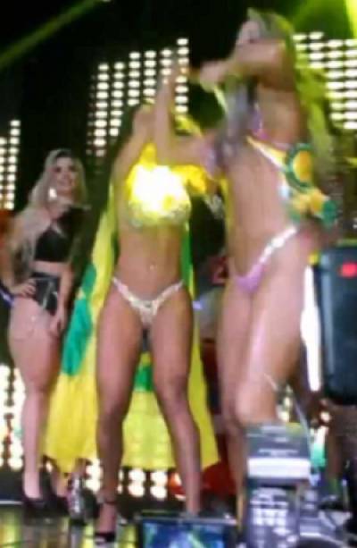 Miss Bumbum 2018 acabó en bronca en Sao Paulo