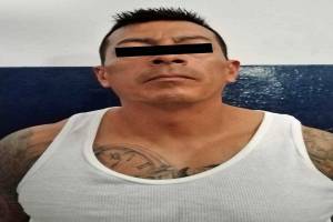 Captura policía municipal de Puebla a líder de banda de ladrones de autopartes