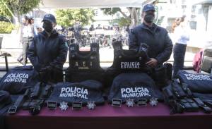 SSP, FGE y 180 municipios reciben equipamiento policial con inversión de 50 mdp