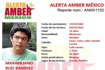 Activan Alerta Amber para localizar a menor extraviado en Bosques de San Sebastián