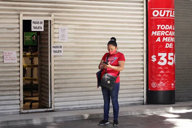 Inflación golpea ventas al por menor en negocios del Centro Histórico de Puebla