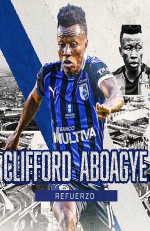 Club Puebla anuncia su primer refuezo: el mediocampista Clifford Aboagye