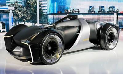 Toyota e-Racer, el auto de carreras eléctrico y futurista