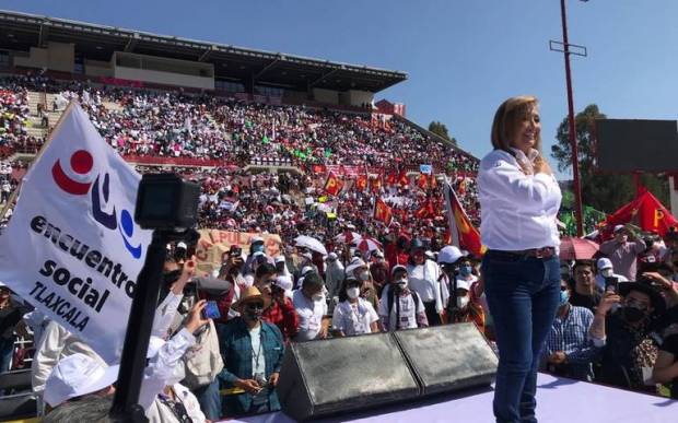 Lorena Cuéllar lleva la delantera para gubernatura en Tlaxcala: encuesta