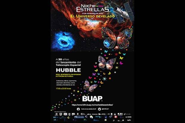 BUAP invita a la gran fiesta astronómica Noche de las Estrellas 2020