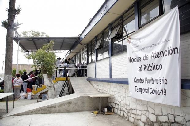 Regresan 84 reos a penales de Puebla tras superar el coronavirus