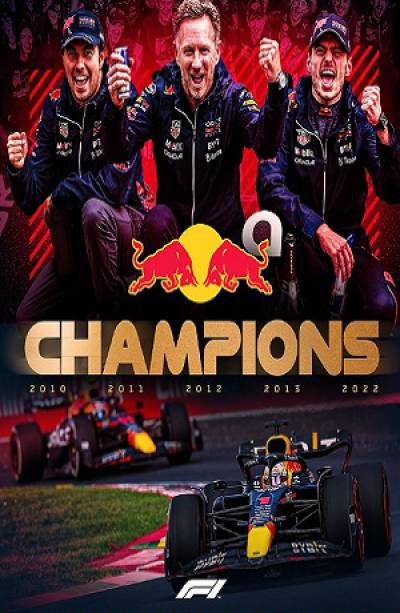 Red Bull gana campeonato de constructores; Checo es tercero en ranking de pilotos