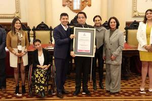 Ayuntamiento de Puebla premia la inclusión social de personas con discapacidad