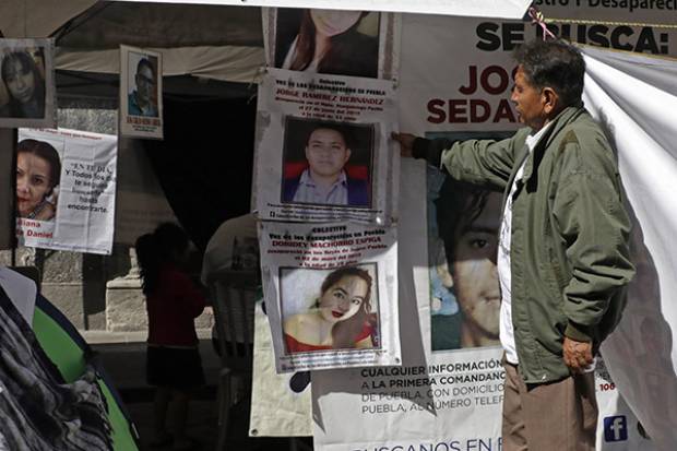 Congreso de Puebla discutirá este martes Ley de Búsqueda de Personas