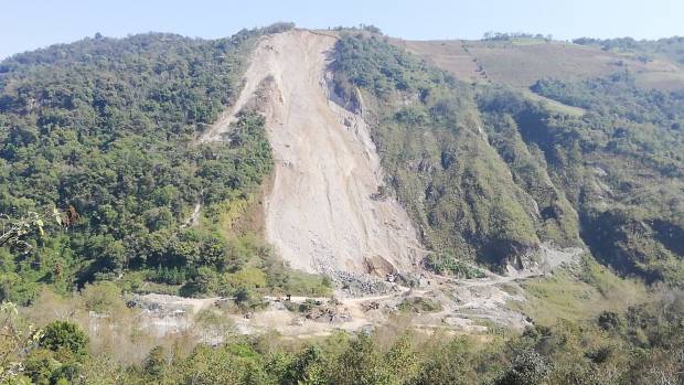 Clausuran mina de diputado de Huauchinango; afectó sitio arqueológico