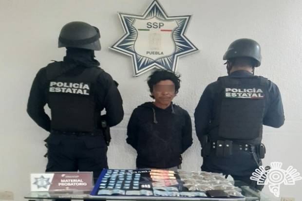 SSP Puebla detiene al &quot;Piojo de Xonaca&quot; narcovendedor y suegro de &quot;El Chupón&quot;