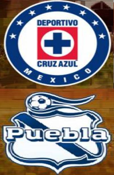 Club Puebla visita al Cruz Azul en el estadio Azteca