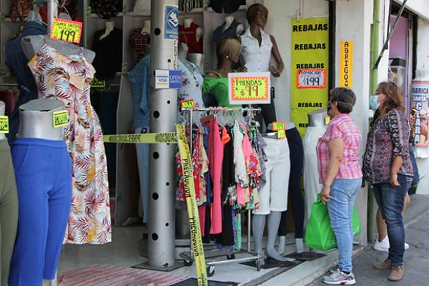 Repuntan 25% ventas de comercios de Puebla, tras reapertura total