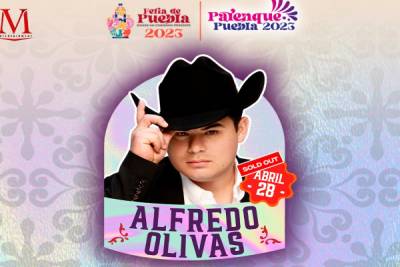 Alfredo Olivas pone en marcha las presentaciones en el palenque de la Feria de Puebla