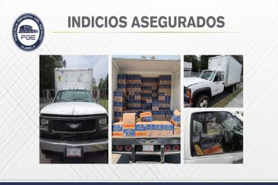 Sujeto fue detenido por robar carga de aceite comestible en Puebla