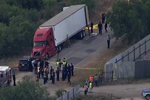 Reportan muerte de otro mexicano encontrado en trailer de migrantes en Texas