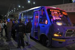 Estas son las 10 colonias con más asaltos a transporte en Puebla Capital