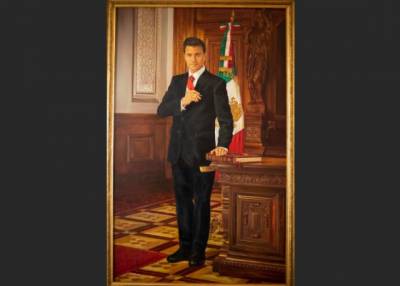 Los retratos oficiales de los Presidentes de México, de Díaz Ordaz a Peña Nieto