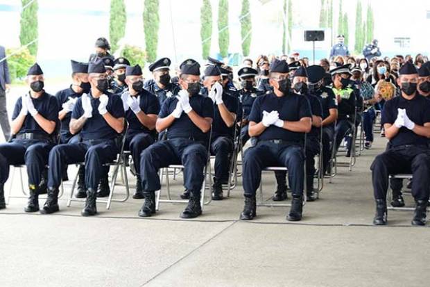 Se suman 85 nuevos policías a la SSC del ayuntamiento de Puebla