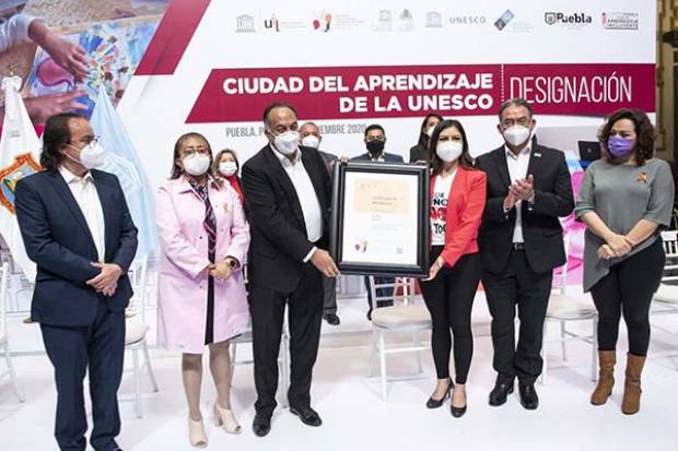 UNESCO oficializa a Puebla como Ciudad del Aprendizaje