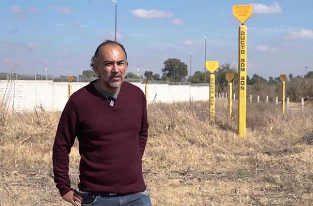 Juan Carlos Flores, el activista que lucha contra el gasoducto en Puebla, Morelos y Tlaxcala