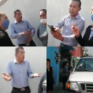 Inspector de Karina Pérez impide entrega de despensas del gobierno del Estado en la Lázaro Cárdenas
