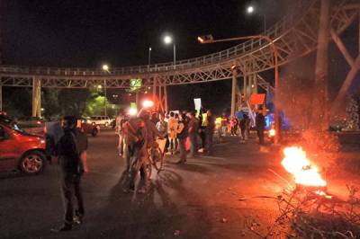 Inconformes por plebiscito en San Jerónimo Caleras bloquearon el bulevar Hermanos Serdán