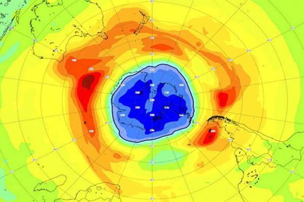 Agujero en capa de ozono ya es más grande que la Antártida