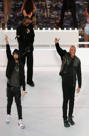 Super Bowl LVI: El Halftime Show con Dr. Dre, Eminem, Snoop Dogg, Mary J. Blige y Kendrick Lamar