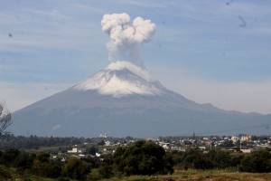 Popocatépetl, las huellas de 25 años de actividad eruptiva