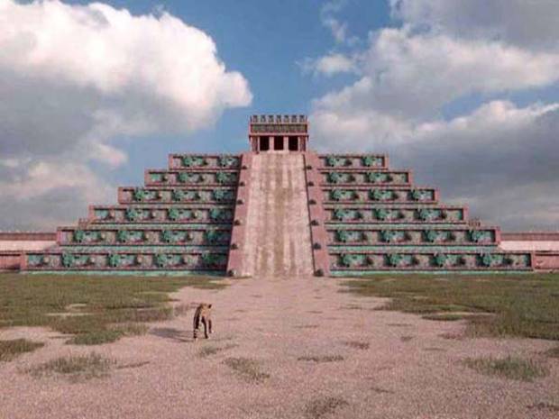 Así era Teotihuacán hace mil 500 años