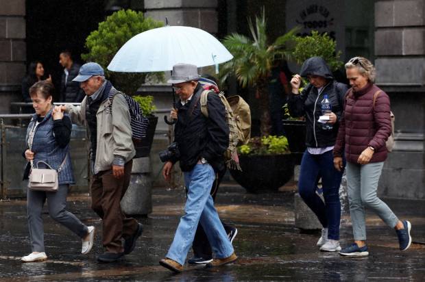 Continuará lluvia el resto de la semana en Puebla