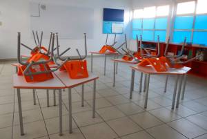 Darán mantenimiento a 3 mil escuelas dañadas en confinamiento en Puebla