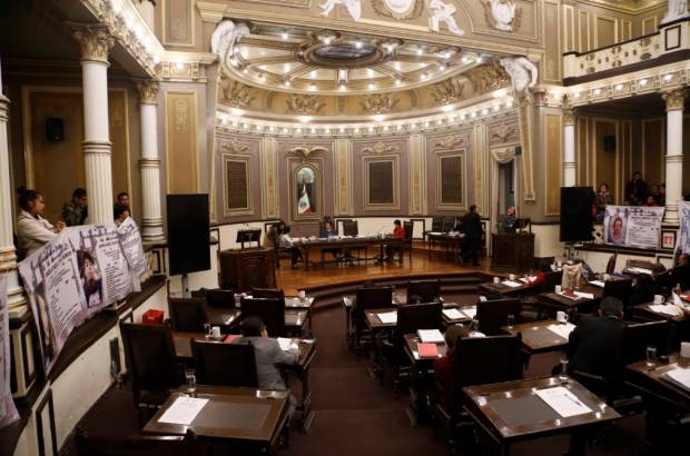 Protección Civil prohíbe uso de galerías en el Congreso de Puebla