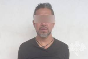 Policía Estatal detiene a sujeto en la colonia El Salvador por golpear a su esposa e hijos