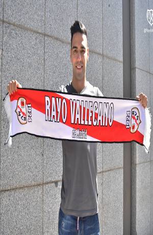 Radamel Falcao está listo para debutar con el Rayo Vallecano