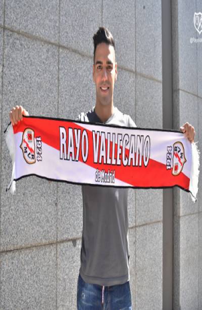 Radamel Falcao está listo para debutar con el Rayo Vallecano