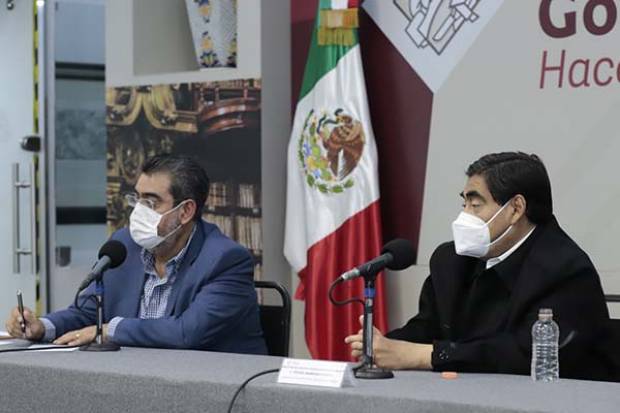 Líder del Congreso de Puebla se reúne con el gobernador Barbosa Huerta