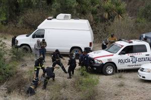 Ejecutan a dos hombres a balazos en la zona de Valsequillo