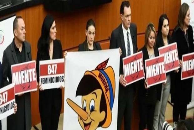 Panistas se burlaron de Alfonso Durazo con imagen de Pinocho