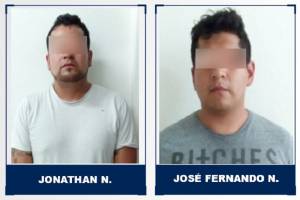 Cayeron sujetos acusados de secuestro exprés, robo y extorsión en Puebla