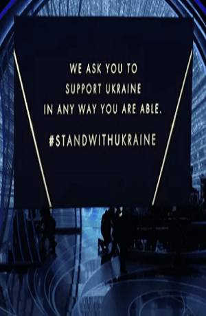 Oscar 2022: Piden un momento de silencio en apoyo a Ucrania