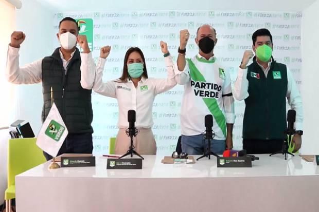 Roberto Ruiz Esparza será candidato del Verde Ecologista a la presidencia municipal de Puebla
