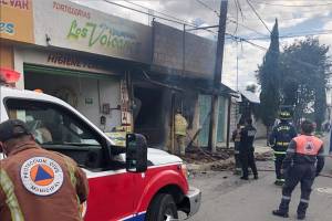 Explosión de rosticería dejó daños materiales en Fuentes de San Aparicio