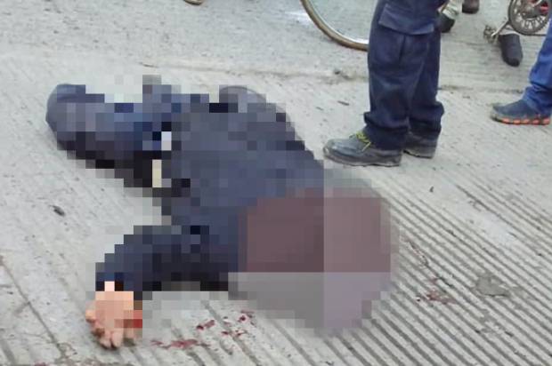 Muere hombre tras caer reja de la Central de Abasto de Huixcolotla