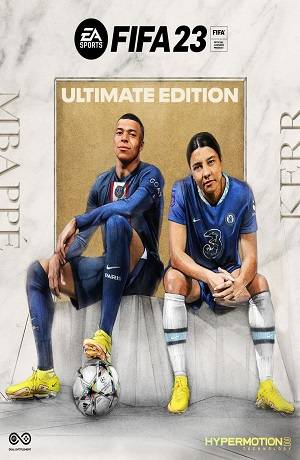 Mbappé y Sam Kerr, los protagonistas de la portada del FIFA 23