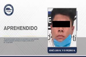 Fiscalía de Puebla detuvo a doble homicida buscado en Huaquechula